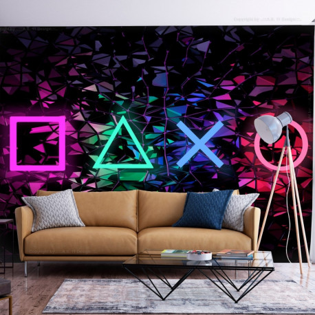 Fototapeet - Fun Symbols - 100x70