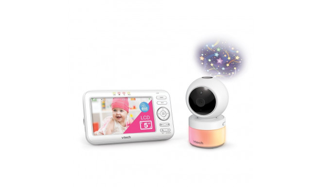 Vtech 5" Digital Video Baby Monitor with Pan & Tilt Camera VM5463