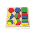 VIGA Shape Block Puzzle 58573