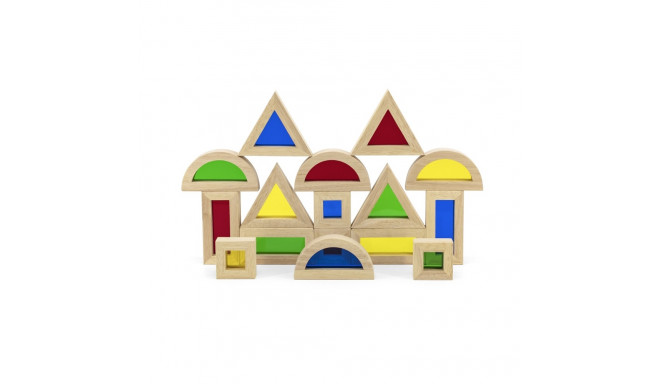 VIGA Large Color Blocks 16pcs Set 44565
