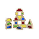 VIGA Large Color Blocks 16pcs Set 44565
