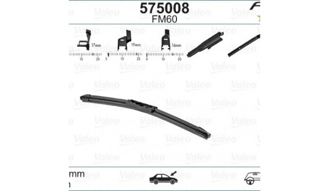 First Multiconnection бескаркасная щётка стеклоочистителя 600mm 575008