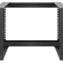 Intellinet 19" Wall Mount Open Frame Network Rack, 6U, Front-hinged Swing Frame Flat Pack, 2-Po