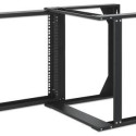 Intellinet 19" Wall Mount Open Frame Network Rack, 9U, Front-hinged Swing Frame Flat Pack, 2-Po