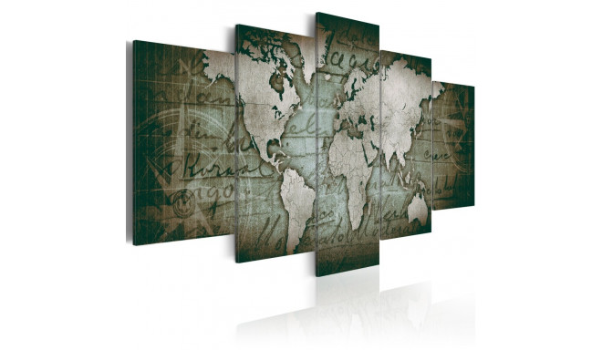 Seinapilt - Emerald Map - 200x100
