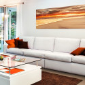 Seinapilt - Beach: Beatiful Sunset - 120x40