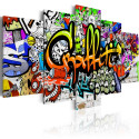 Seinapilt - Artistic Graffiti - 200x100