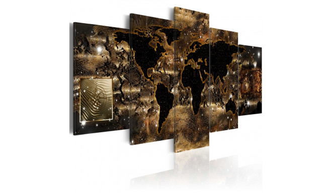 Seinapilt - World of bronze - 100x50