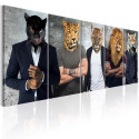 Seinapilt - Different Faces - 200x80