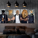 Seinapilt - Different Faces - 200x80