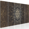 Seinapilt - Brown Mandala - 225x90