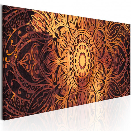 Seinapilt - Amber Mandala - 135x45