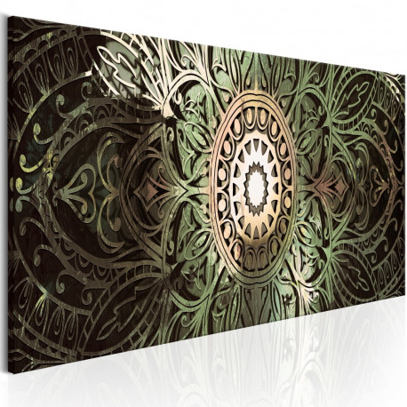 Seinapilt - Emerald Mandala - 150x50