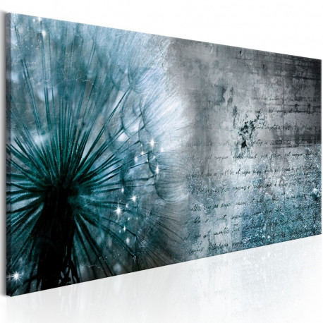 Seinapilt - Blue Dandelion - 120x40