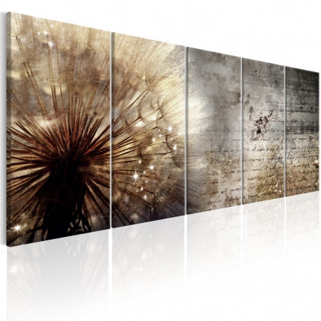 Seinapilt - Beige Dandelion - 225x90