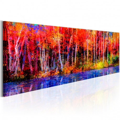 Seinapilt - Colorful Autumn Trees - 150x50