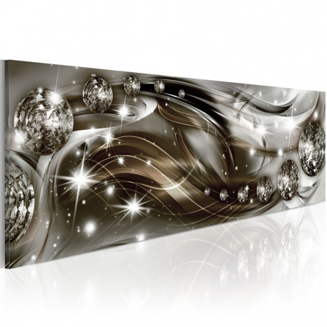 Seinapilt - Glow and Waves - 150x50