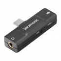 Saramonic EA2U audio adapter - mini jack TRS / USB-C with headphone output