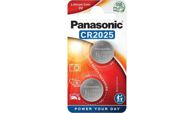 Panasonic baterija CR2025/2B