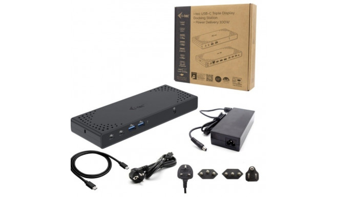 i-tec USB-C Triple 4K dokkimisjaam G2 PD100