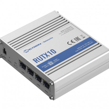 Router RUTX10 3xLAN, 1xWAN, BLE, WI-FI