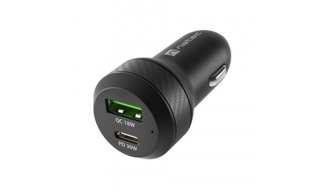 Car charger 1x USB 1x USB-C QC 3.0