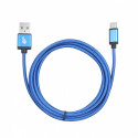 USB - USB C cable 1.5 m blue tape premium