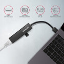 Hub HMA-GL3A 3x USB-A + GLAN, USB3.2 Gen 1, metal, 20cm USB-A cable