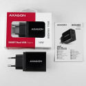 AXAGON ACU-DS16 wall charger, 2x 5V-2.2A + 1A,