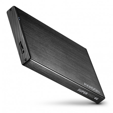 The AXAGON EE25-XA6 ALINE is a compact, screwless external enclosure designed for 2