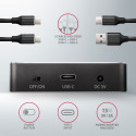 Docking Station ADSA-M2C, USB-C 3.2 Gen 2 - 2x M.2 NVMe SSD CLONE MASTER