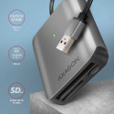 Axagon card reader CRE-S3 SD/microSD/CF USB 3.2 Gen 1