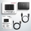 AXAGON ADSA-D25, USB 3. 2 Gen 1 2xSata 6G 2.5in