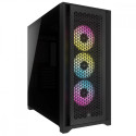 Corsair arvutikorpus iCUE 5000D RGB Airflow, must