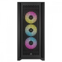 Corsair arvutikorpus iCUE 5000D RGB Airflow, must