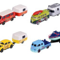 Majorette Volkswagen vehicle with trailer 4 types