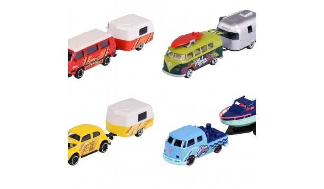 Majorette Volkswagen vehicle with trailer 4 types