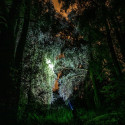 Flashlight 3600m Ah green + power bank