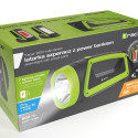 Flashlight 3600m Ah green + power bank