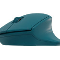 Wireless mouse Siskin 2 1600 DPI Bluetooth 5.0 + 2.4GHz Blue