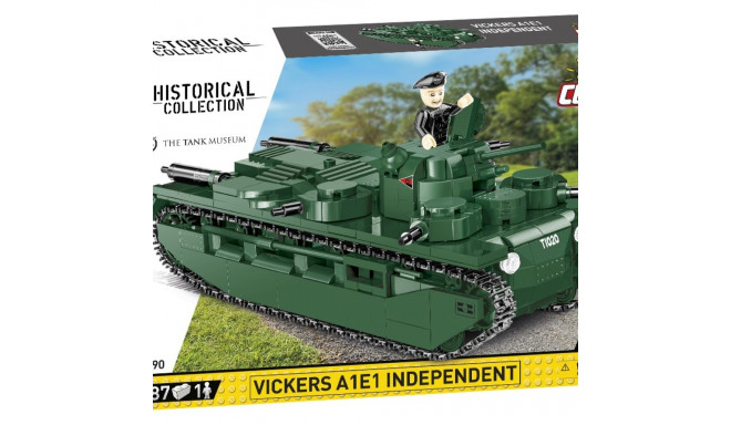 Blocks Historical Collection Vickers A1E1 Independent