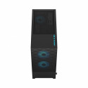 Fractal Design arvutikorpus Pop Air TG Clear Tint RGB Cyan Core, must/helesinine