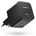 Mini wall charger PA-Y20S Black 1xUSB-C 20W PD Power Delivery