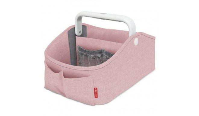 Light Up Diaper Caddy- Pink Heather