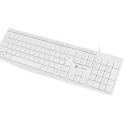 Keyboard Nautilus US slim white