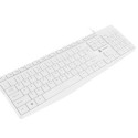 Keyboard Nautilus US slim white