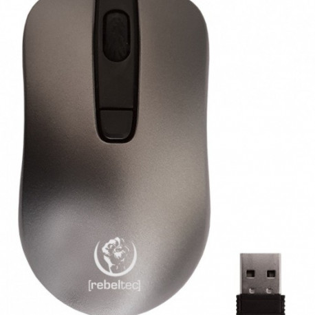 Optical wireless mouse STAR 800/1000/1600 DPI silver