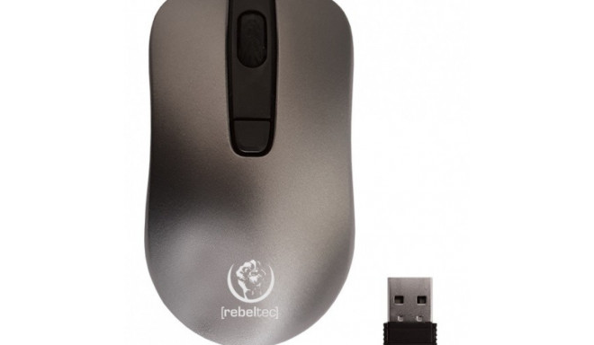Optical wireless mouse STAR 800/1000/1600 DPI silver
