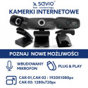 Webcam USB CAK-02 Full HD