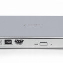 Gembird external DVD writer DVD-USB-02-SV, silver